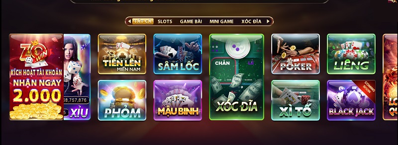 Cổng game zowin cung cấp đủ mọi thể loại
